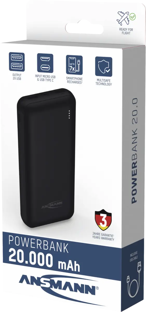 Powerbank 20000 mAh PB212