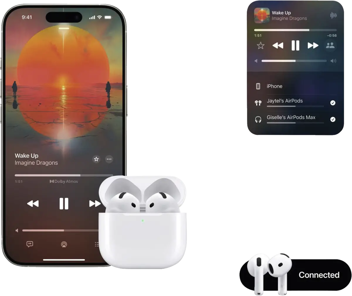 AirPods 4 with Active Noise Cancellation