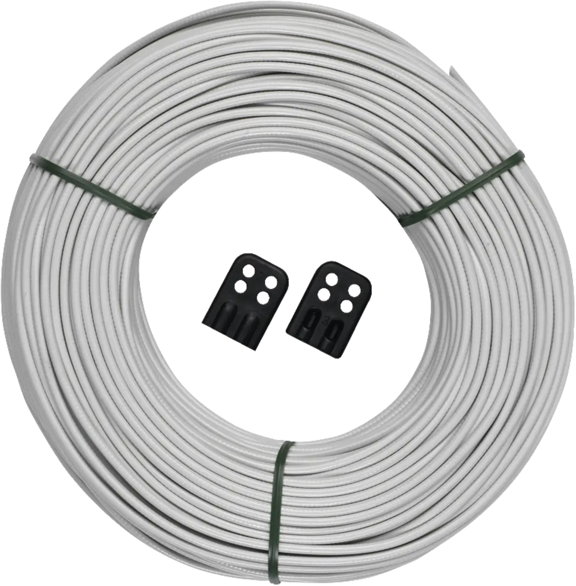 Drooglijn, 65m met 16 draadverbinders