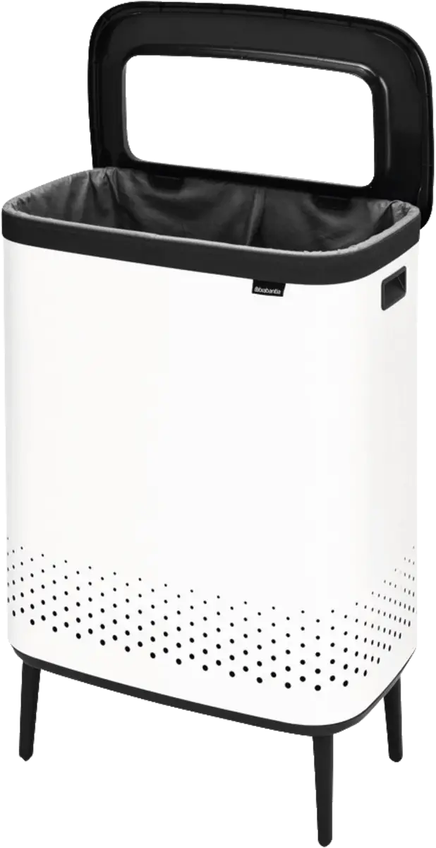 Bo Wasbox Hi, 2 x 45L, kunststof deksel