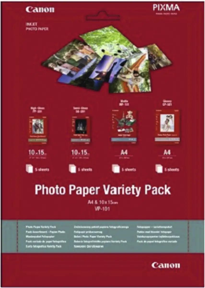 VP-101 Photo Paper Mixed 20Stck