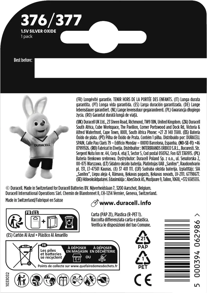 knoopcel silveroxide watch D377