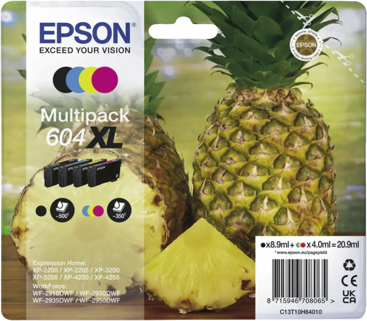 604 XL Multipack (4clr)