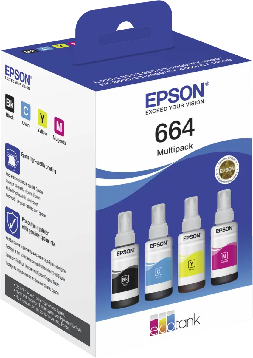 664 EcoTank Multipack 4x70ml