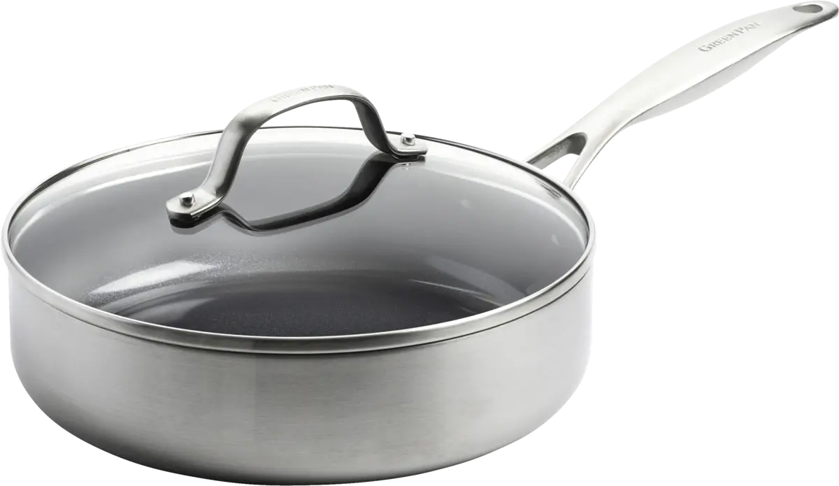 Geneva hapjespan 24 cm met deksel