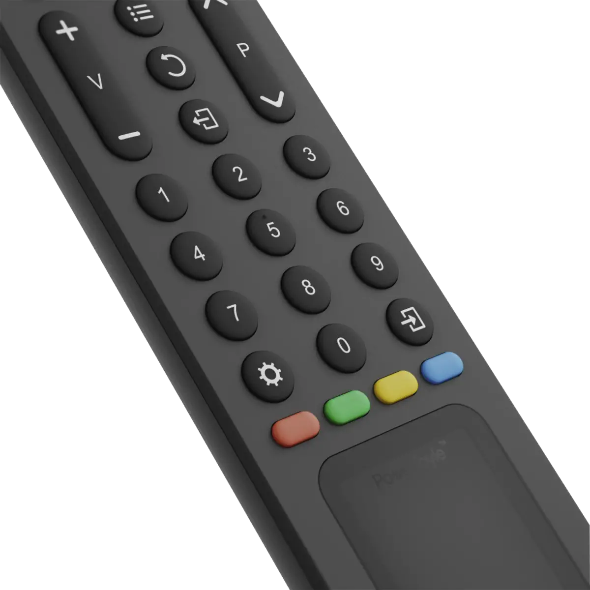 Univ. tv-afstandsbediening, infr., zonne-en., 8 apparaten