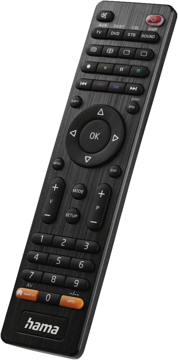 Universele tv-afstandsbediening voor 8 apparaten