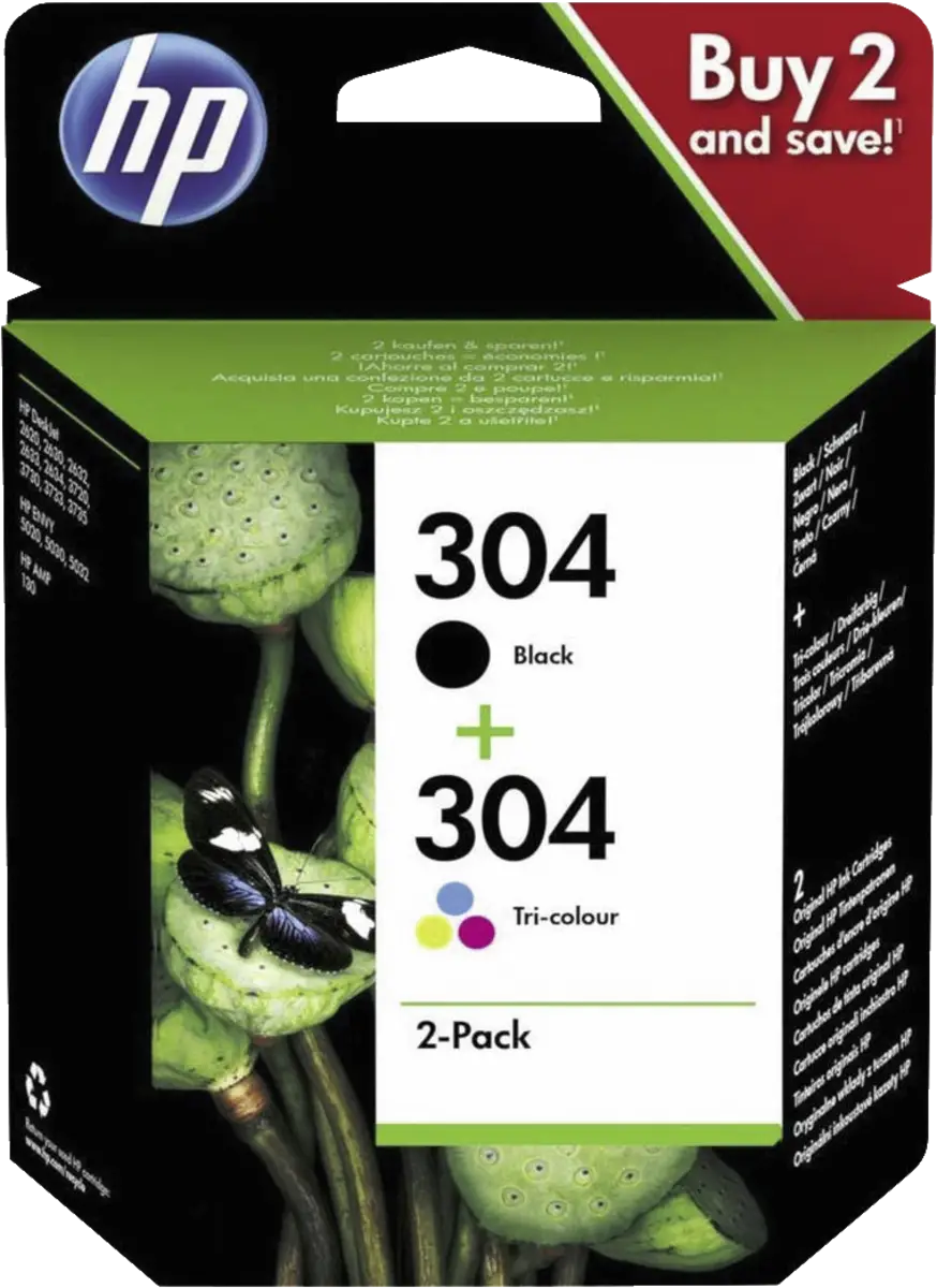 HP 304 Combo Pack 3JB05AE