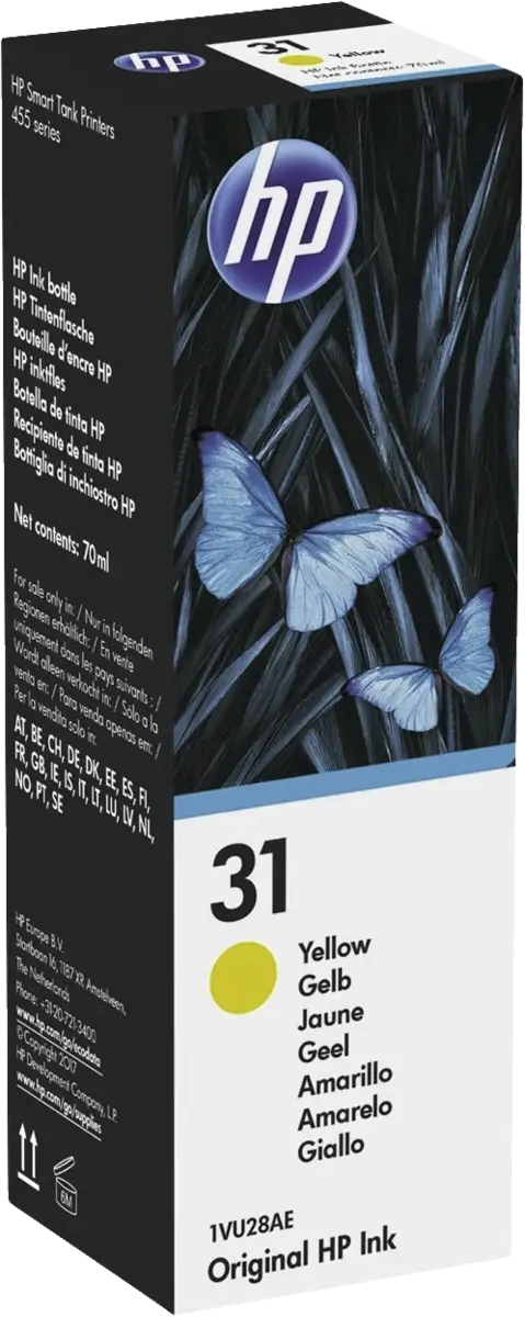 HP 31 - 1VU28AE ink bottle yellow 70ml