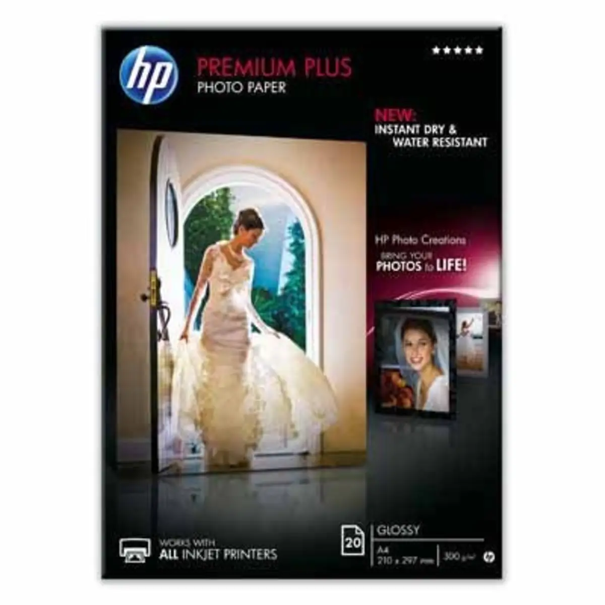 HP Premium Plus Fotopapier glanzend – 20 vel/DIN A4
