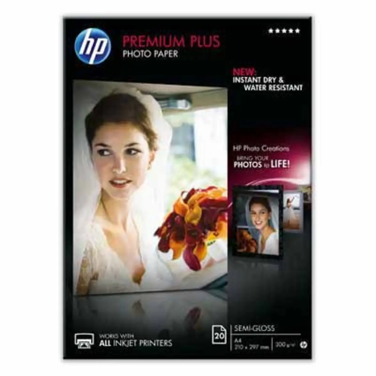 Premium Plus Fotopapier semi glans– 20 vel/A4
