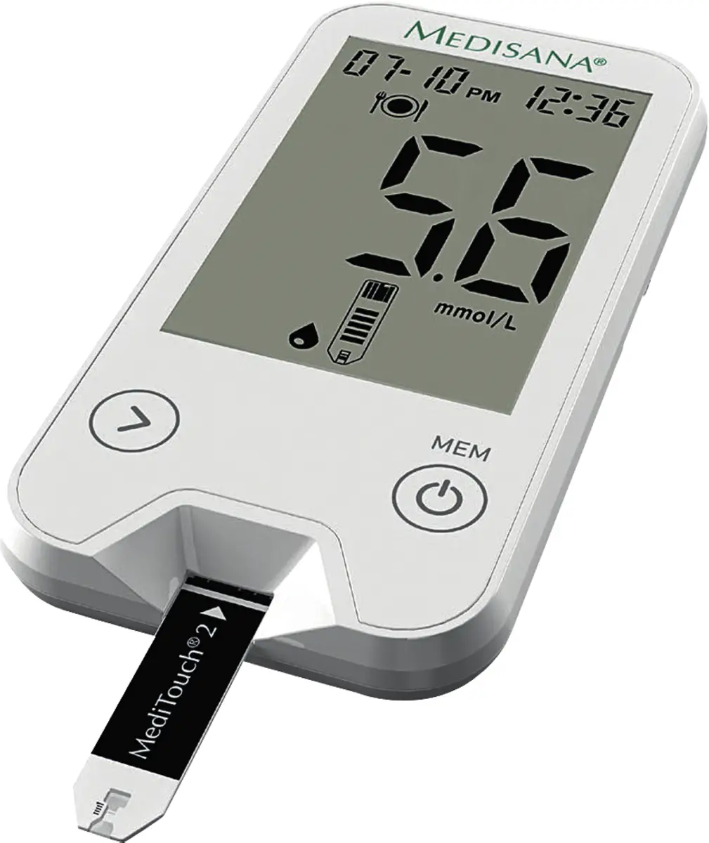 MediTouch 2 Bloedglucosemeter (mmol/L)
