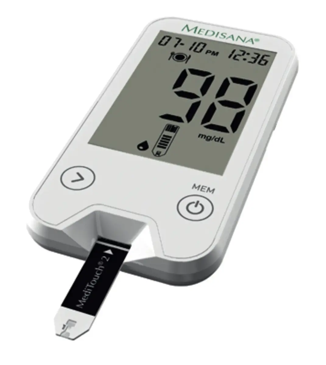 MediTouch 2(mg/dL Bloedglucosemeter