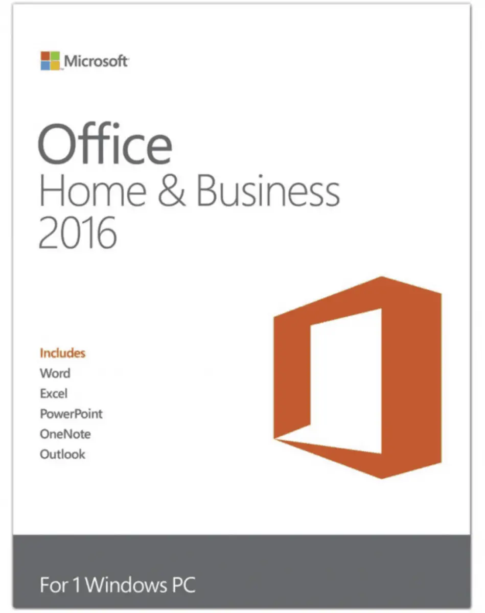Microsoft Office Thuisgebruik & Zelfstandigen 2016 1-PC