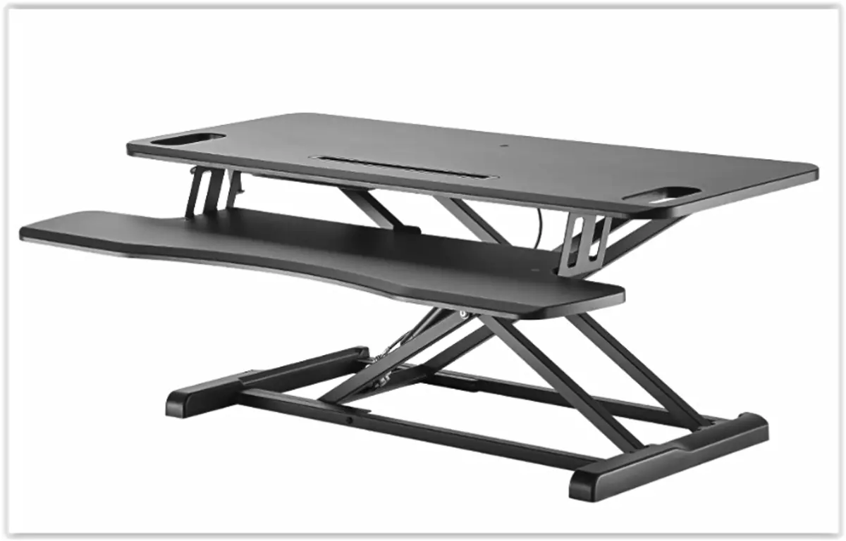 NS-WS300BLACK sit-stand workstation (11 - 51 cm)