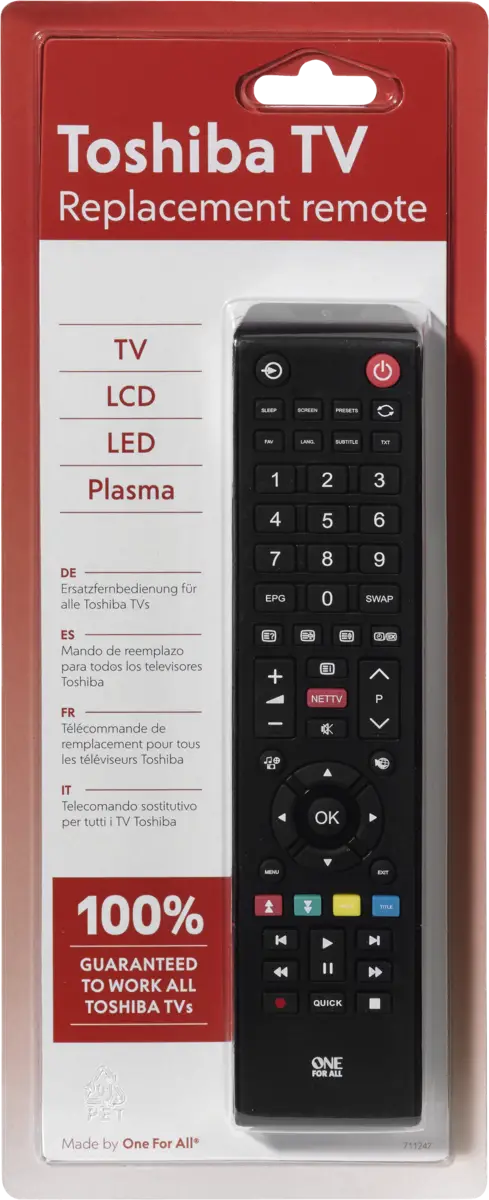 URC1919 Replace Toshiba