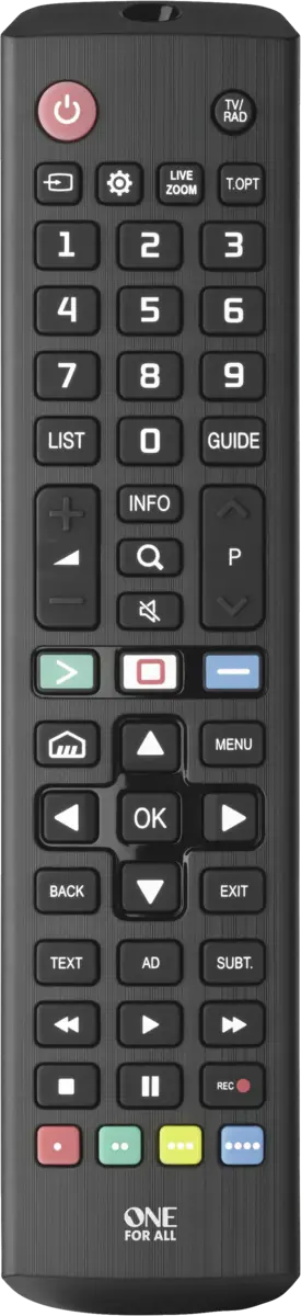 URC4911 Vervangende afstandsbed. - LG