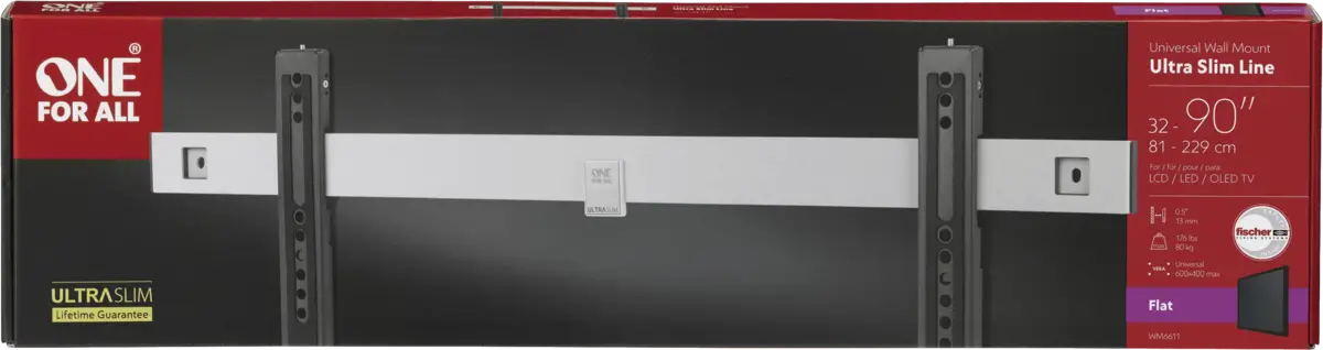 WM6611 TV Beugel Flat