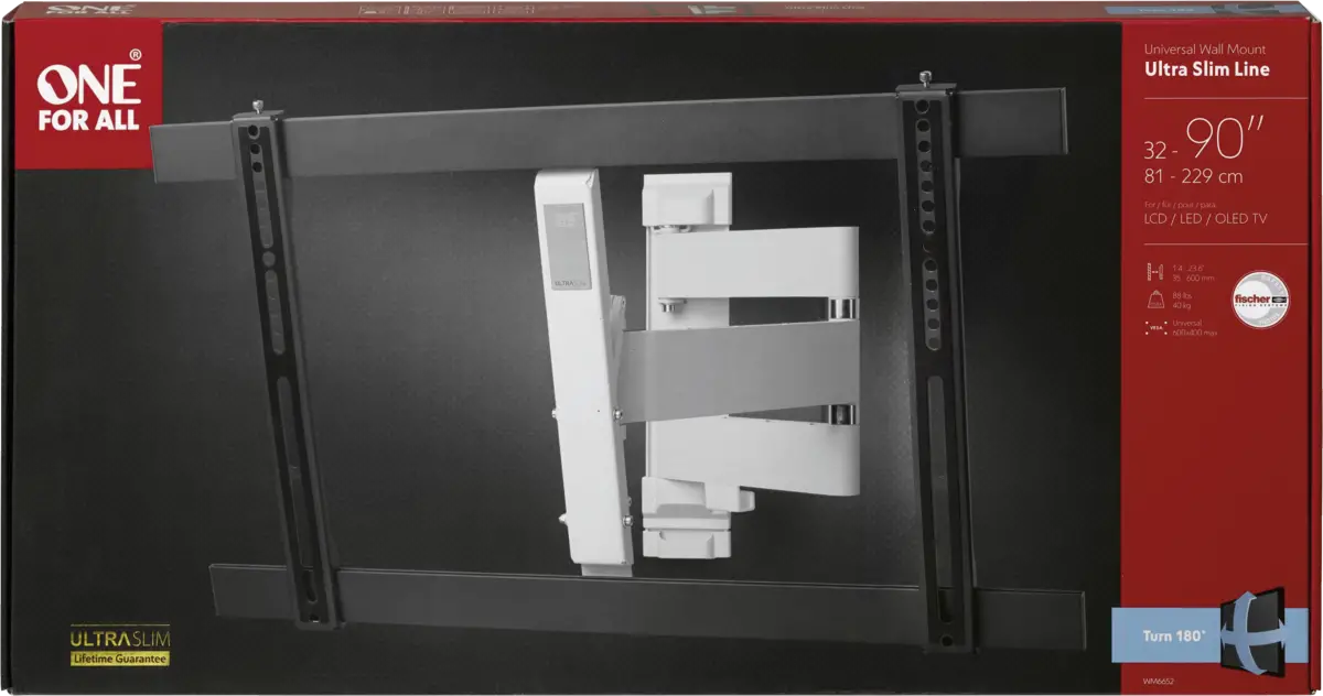WM6652 90 TV Wandhalterung Ultraslim