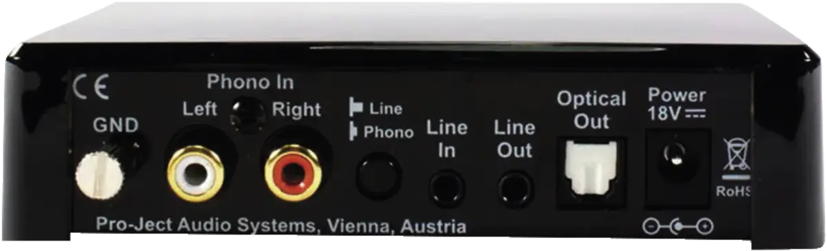 Optical Box E Phono Voorversterker