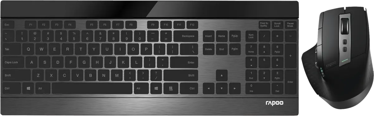 Multi-mode Wireless Keyboard & Mouse