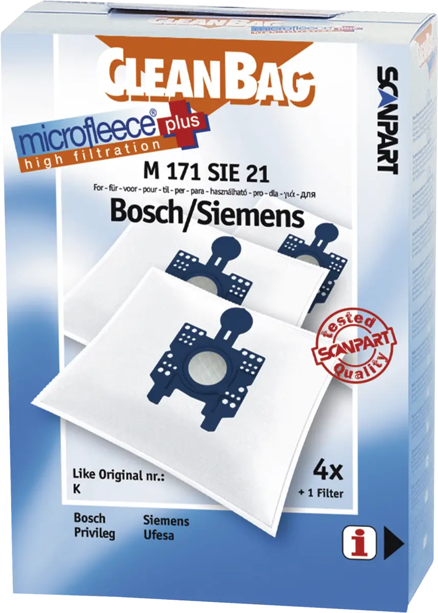 2682238171 Stofzak B/S type K micro+