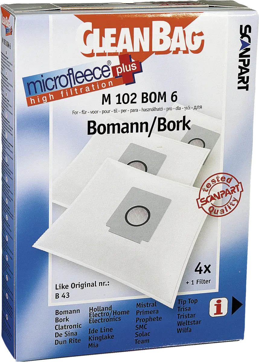 2682284002 Stofzak Tristar JC861E micro+