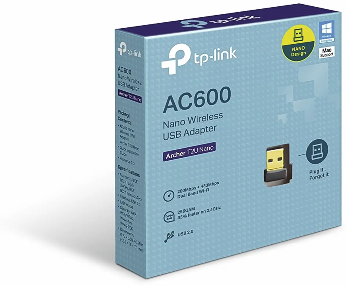 AC600-WLAN-Nano-USB-Adapter Archer T2U Nano