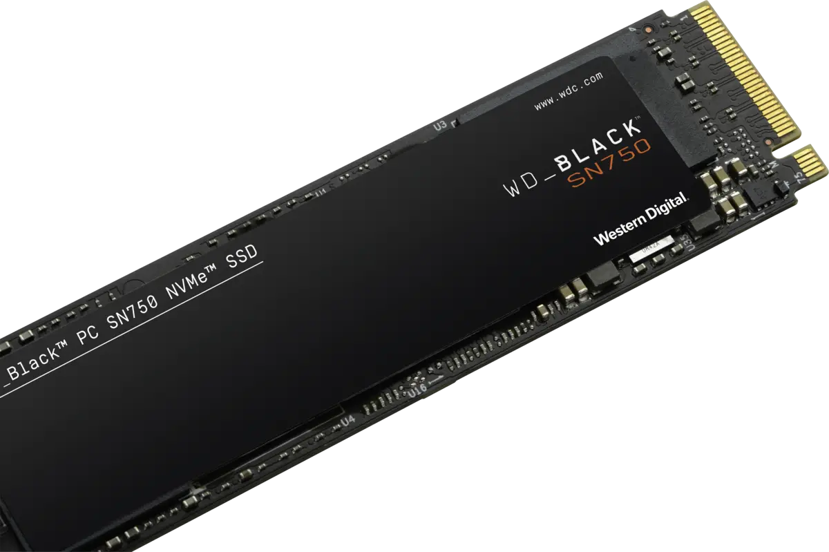 WD BLACK SN750 NVMe SSD 500GB