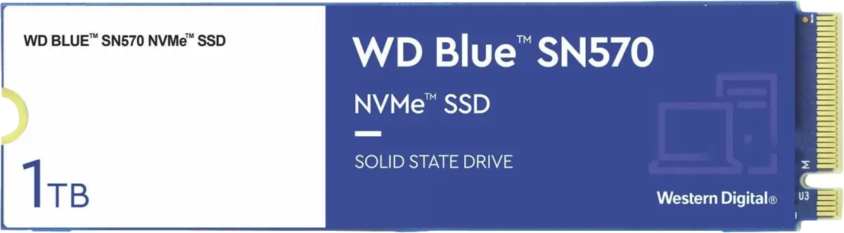 WD Blue SN570 NVMe SSD 1TB M.2 2280