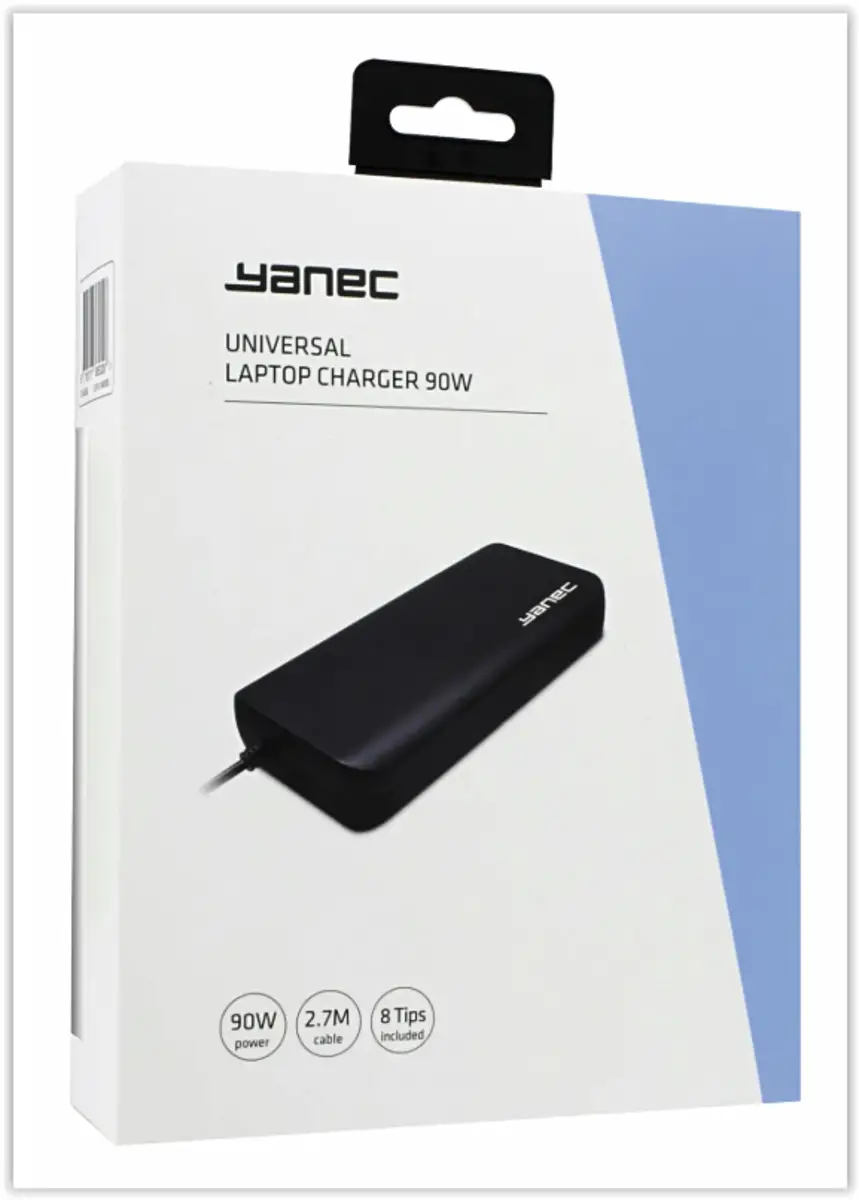 Universele Laptop AC Adapter 90W met 8 tips