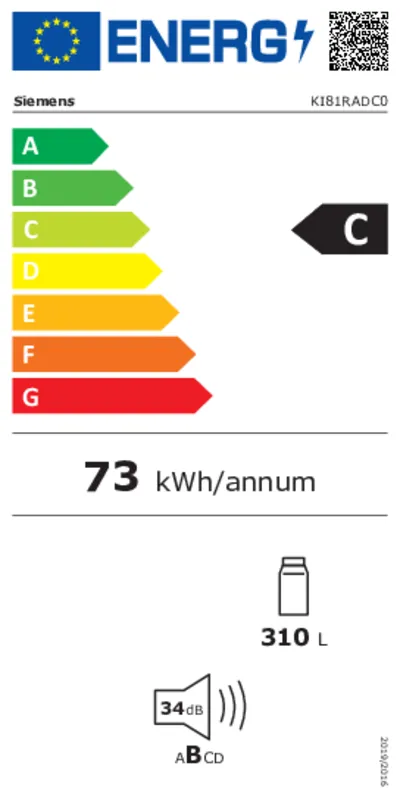 Siemens KI81RADC0 energielabel