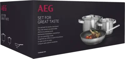 AEG A3SS pannenset 3-delig