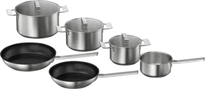 Bosch HEZ9SE060 6-delige pannenset product afbeelding