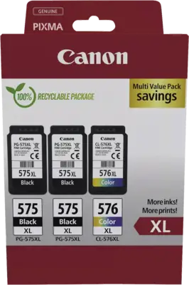 Canon CRG PG-575XL x2 /CL-576XL product afbeelding