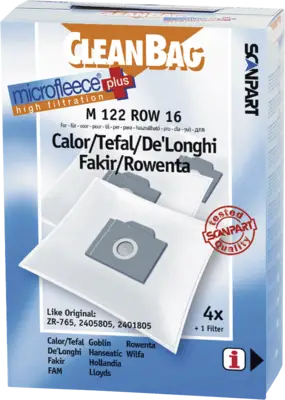CleanBag 2682209122 Stofzak Rowenta RB01-33 ZR765