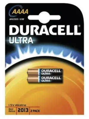Duracell batterij alkaline ultra AAAA A2 MX2500 2pack
