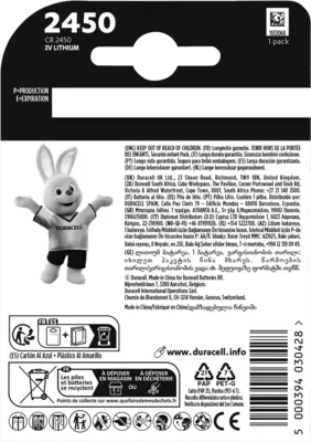 knoopcel lithium electronics DL2450