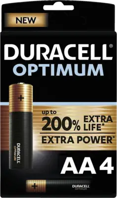 Duracell Optimum AA 4st