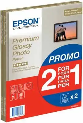 Epson S042169 Premium Glossy Photo Paper A4 - Promotion Pack