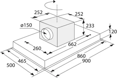 Etna EMP690 Externe motor kit