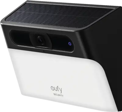 Eufy 2K Battery Wall light Cam with solar panel