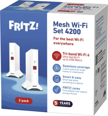 FRITZ!Mesh Set 4200 2-pack Edition International