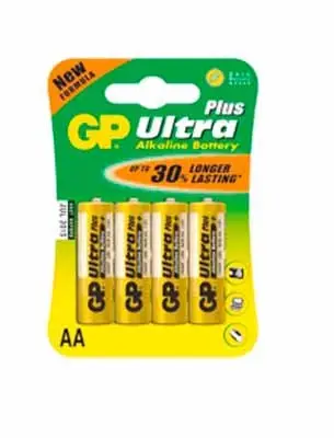 GP Battery GP BATT. ULTRA+ALKALINE AA A4