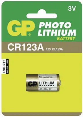 GP Battery GP FOTOBATT. LITH. DL123A 3V