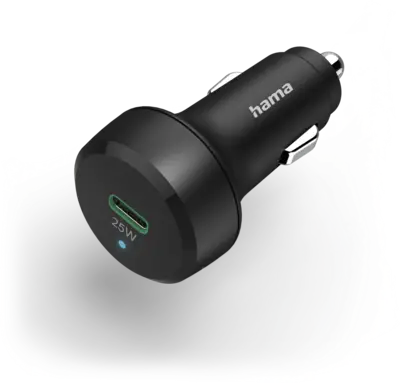 Hama Auto-Oplader, Power Delivery (PD)/Qualcomm, 25W
