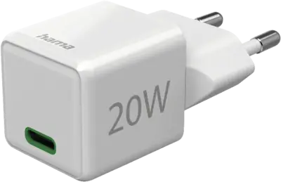 Hama Super-Mini-Charger, PD/Qualcomm, USB-C 20W