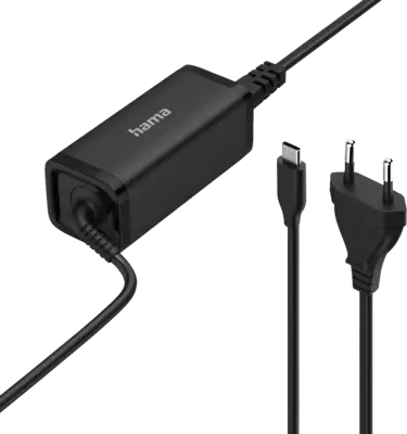 Hama Universele USB-C-notebook-netadapter, GaN, Power Delivery