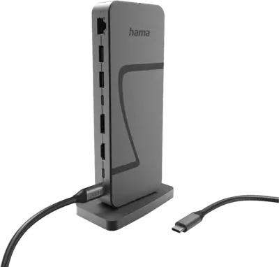 Hama USB4 Docking Station, 8K, PD140W, 10 ports