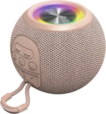 Hama Bluetooth luidspreker Ball Shape Speaker, 5 licht-modi, 5W